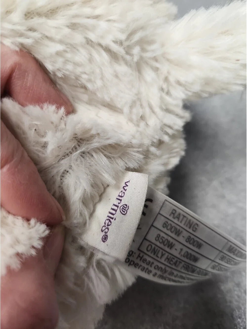 Warmies Microwavable French Lavender Scented Plush Black & White Cow Plush!